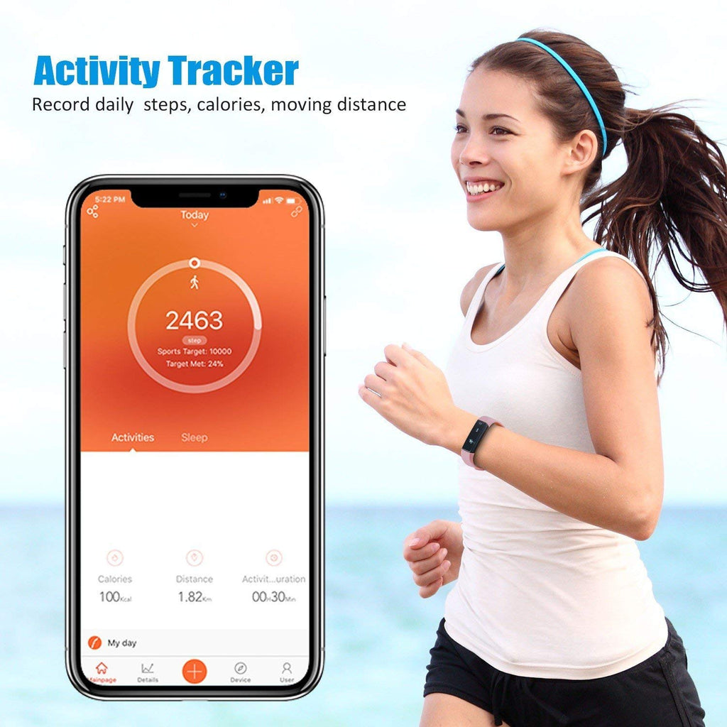 ARX Fit Slim — Smart Activity Tracker Watch | Sleep Monitor | 8 Colors