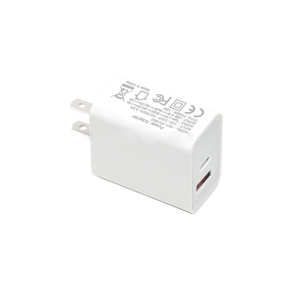 ARX Charge Duo — Dual Port USB-C & USB-A Wall Charger | 3A Fast Charge | 2-Pack