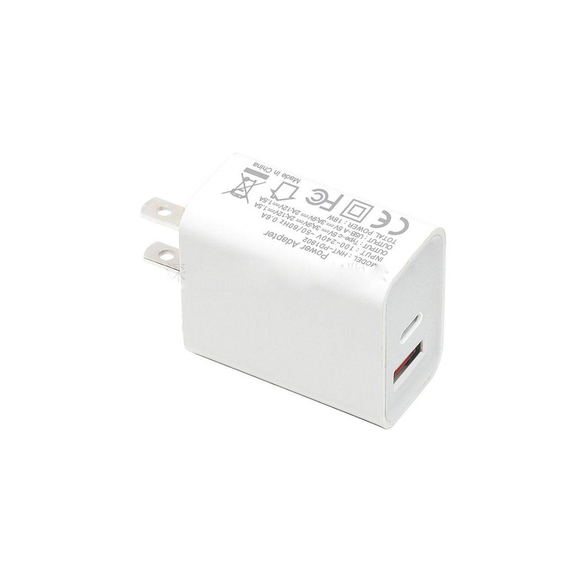 ARX Charge Duo — Dual Port USB-C & USB-A Wall Charger | 3A Fast Charge | 2-Pack
