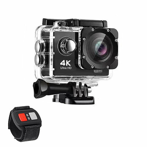 ARX Cam 4K — Ultra HD 4K Action Camera | Waterproof 100ft | WiFi | EIS | RF Remote | 3 Colors