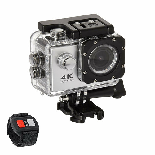 ARX Cam 4K — Ultra HD 4K Action Camera | Waterproof 100ft | WiFi | EIS | RF Remote | 3 Colors