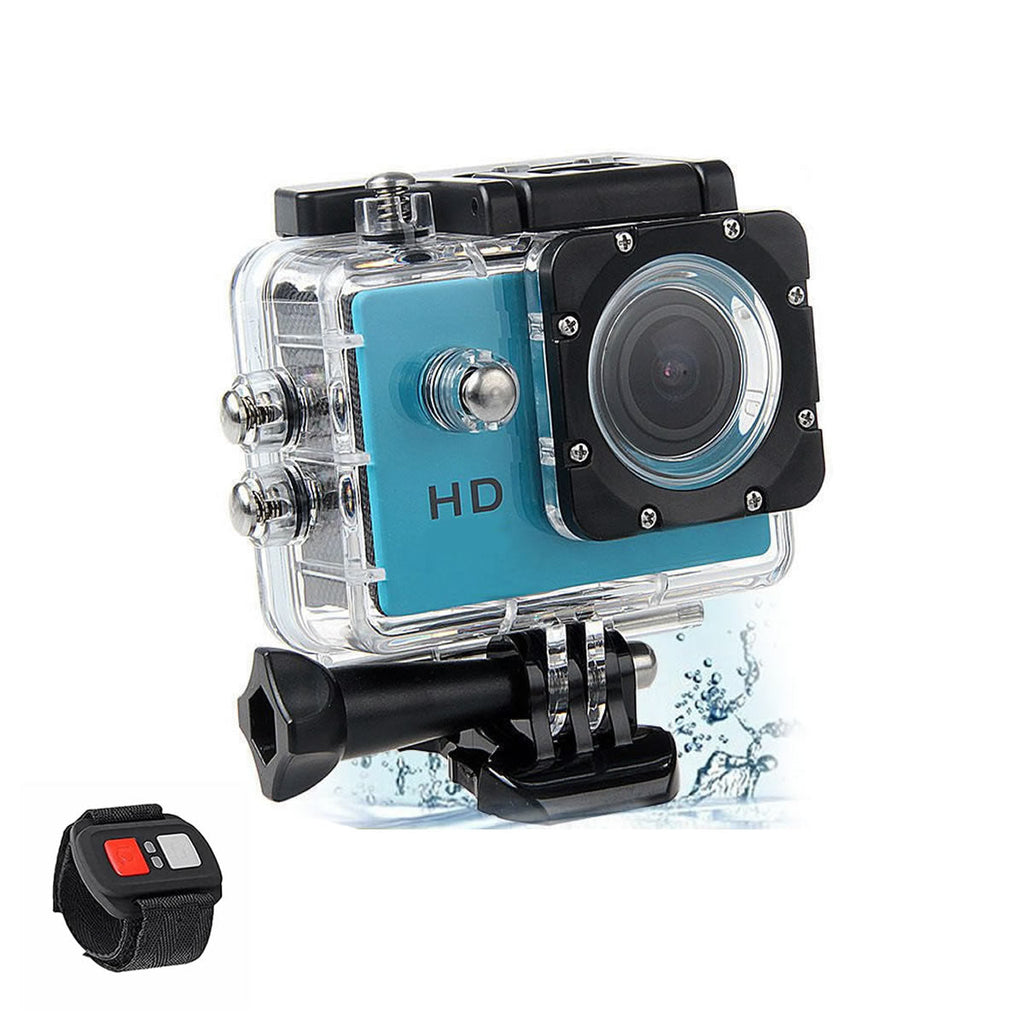ARX Cam 4K — Ultra HD 4K Action Camera | Waterproof 100ft | WiFi | EIS | RF Remote | 3 Colors