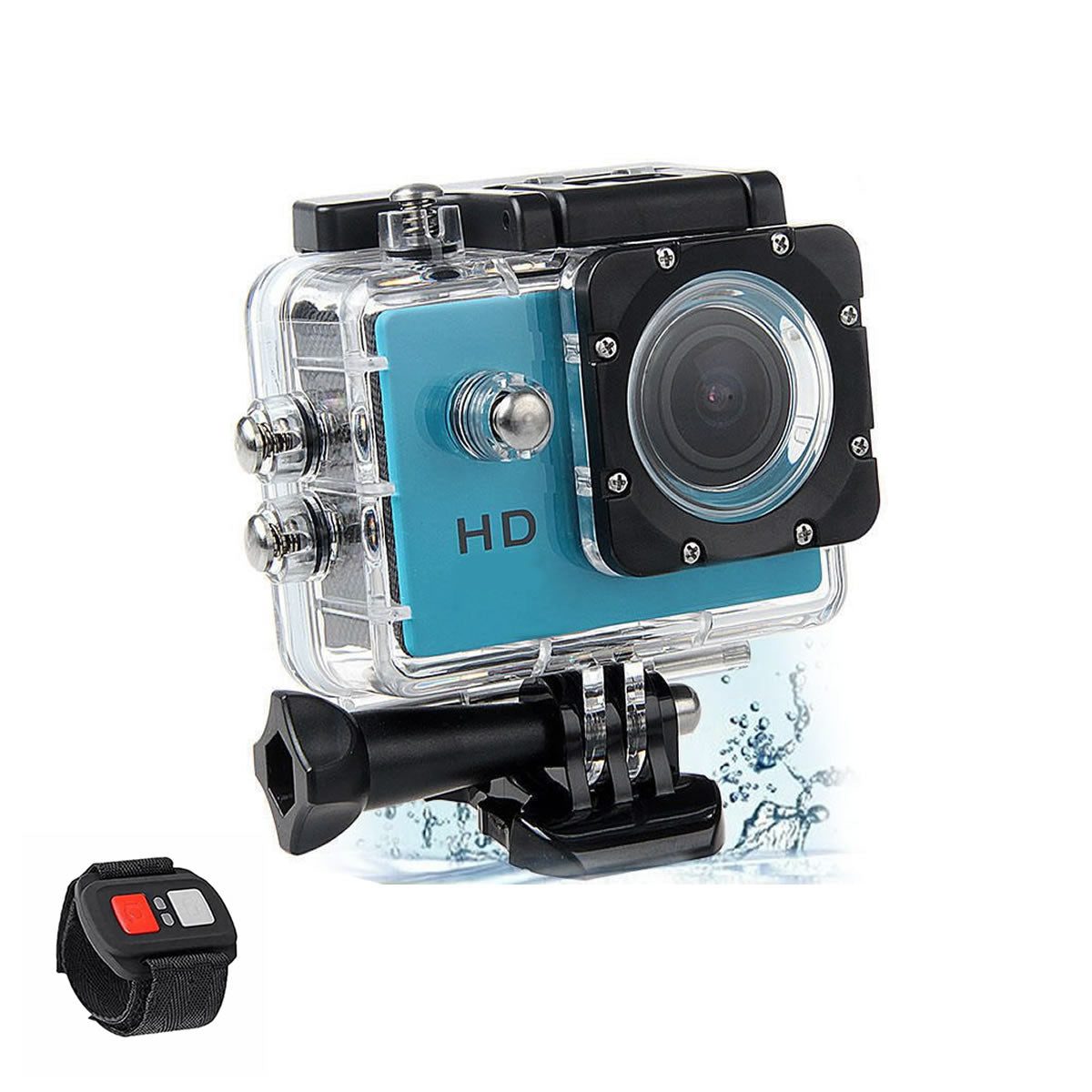 ARX Cam 4K — Ultra HD 4K Action Camera | Waterproof 100ft | WiFi | EIS | RF Remote | 3 Colors