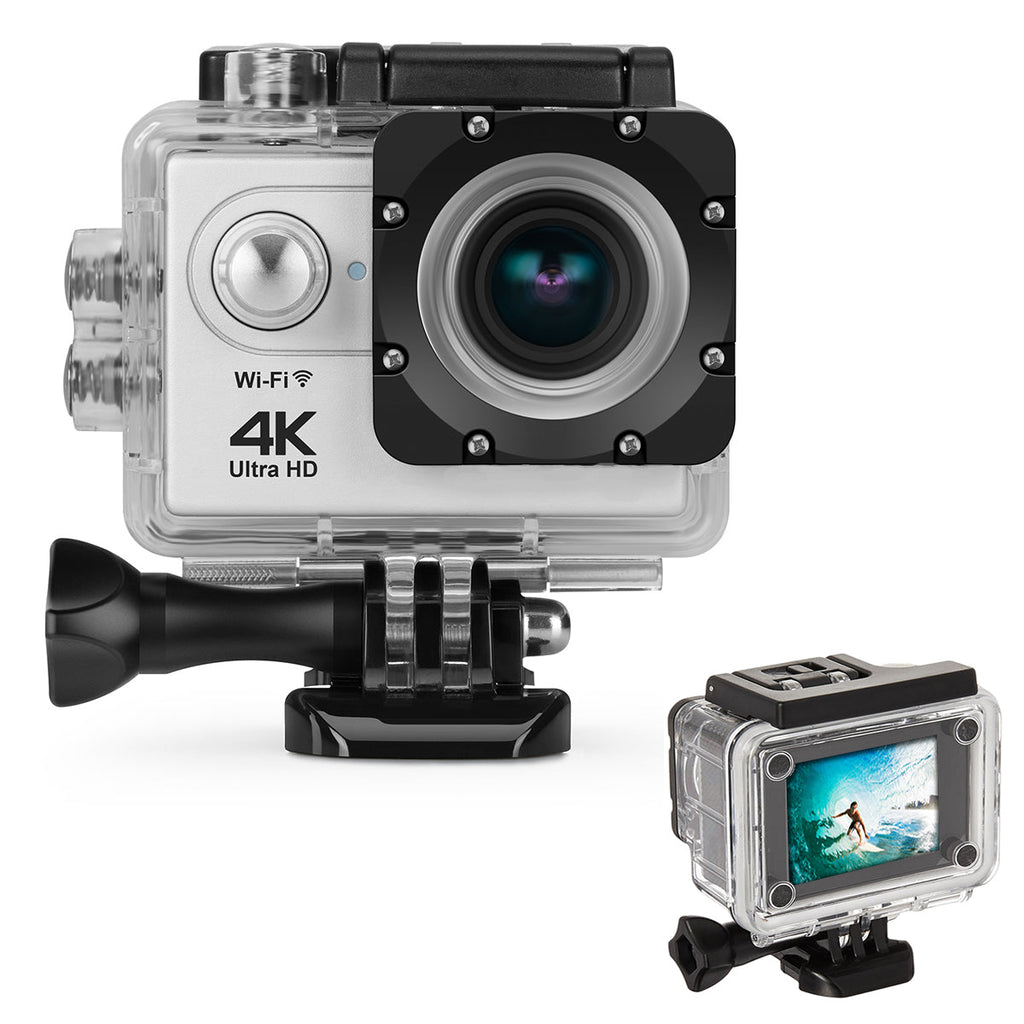 ARX Cam 4K — Ultra HD 4K Action Camera | Waterproof 100ft | WiFi | EIS | RF Remote | 3 Colors