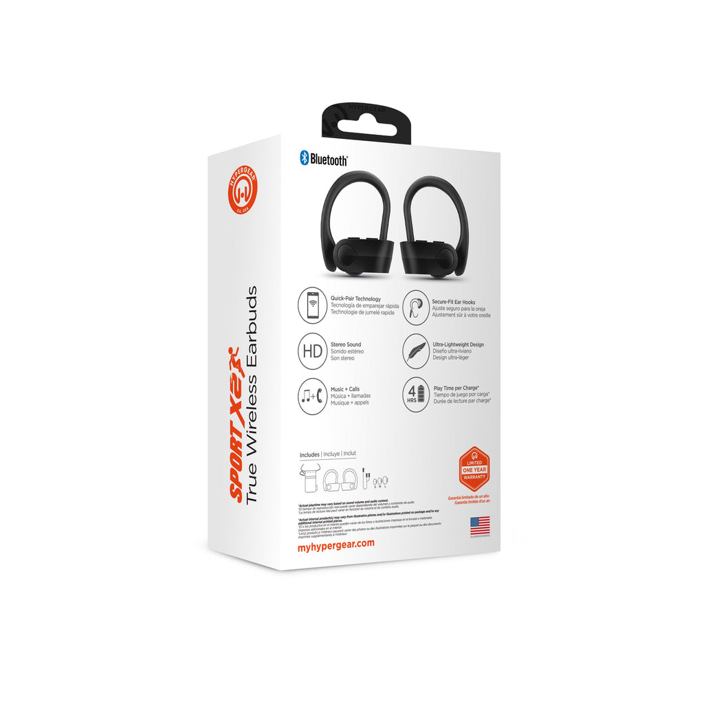 ARX Fit X2 — True Wireless Sport Earbuds | Bluetooth 5.0 | Quick Pair | 4H Playtime | Ear Hooks