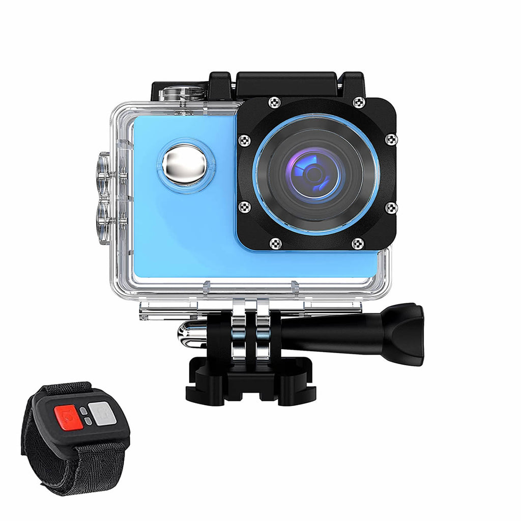 ARX Cam 4K — Ultra HD 4K Action Camera | Waterproof 100ft | WiFi | EIS | RF Remote | 3 Colors
