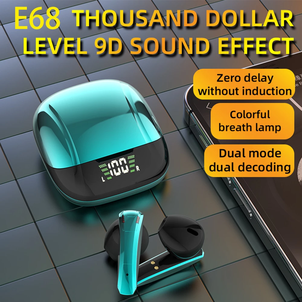 ARX Pods G1 — TWS Gaming Earbuds | Bluetooth 5.0 | Game Mode | IPX4 | LED Display | 5 Colors