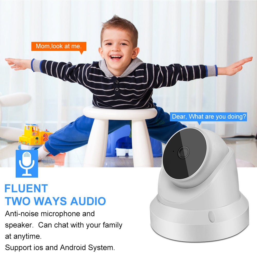 ARX Watch C19 — WiFi Home Security Camera | 1080P | Night Vision | Two-Way Audio