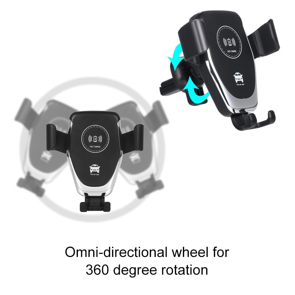 ARX Charge Mount — 10W Wireless Car Charger & Phone Holder | Qi Fast Charge | GPS Mount