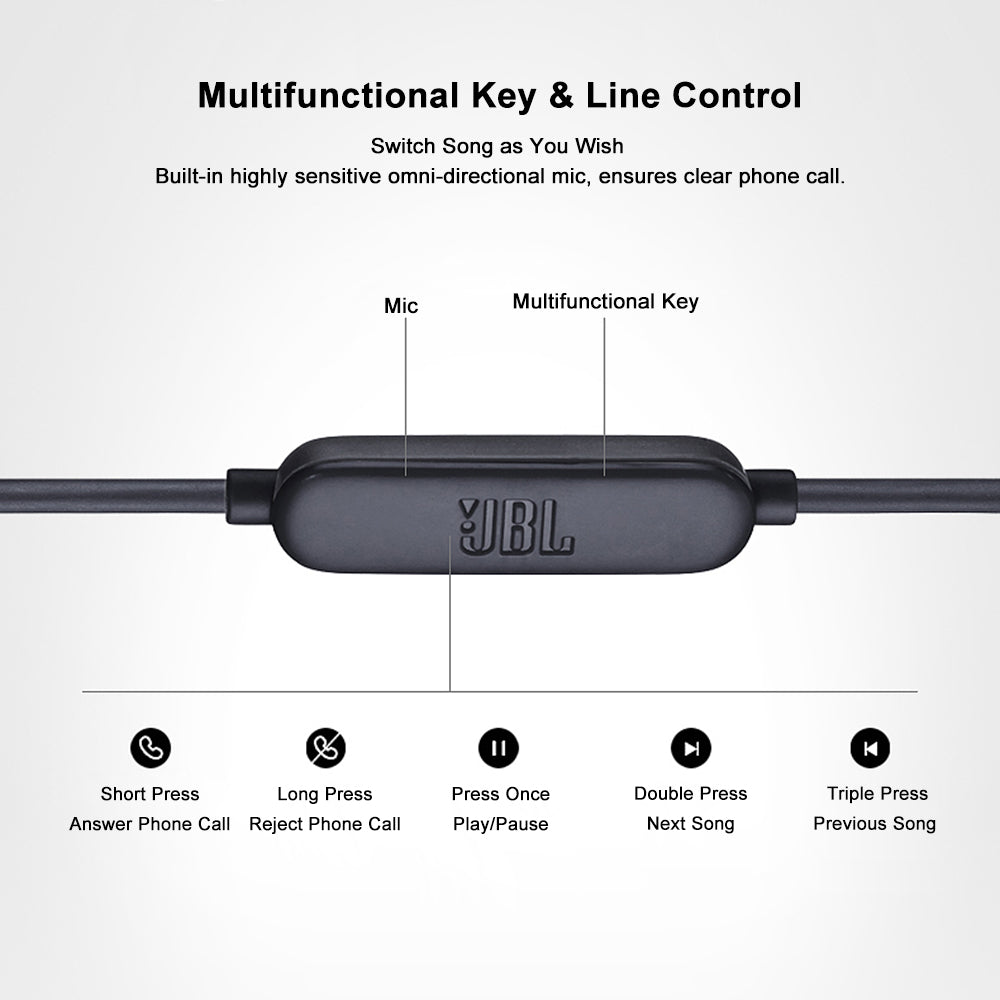 ARX Tune 100 — Wired Earphones | 3.5mm | 8mm Driver | Mic & Remote | 5 Colors