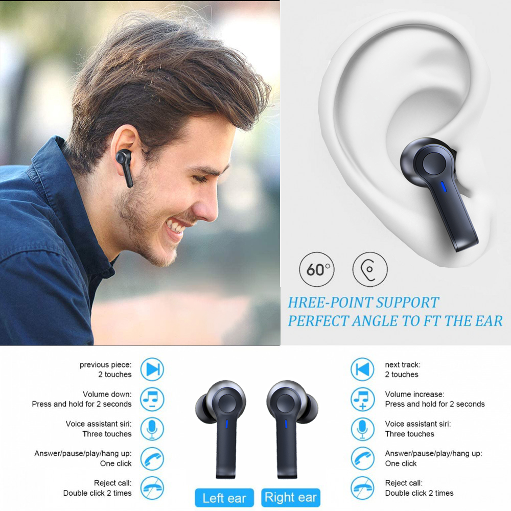 ARX Pods R22 — LED Display True Wireless Earbuds | Bluetooth 5.1 | 3H Playtime