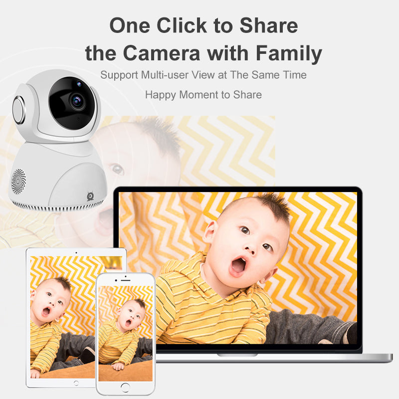 ARX Vision 360 — PTZ WiFi Security Camera | 1080P | Night Vision