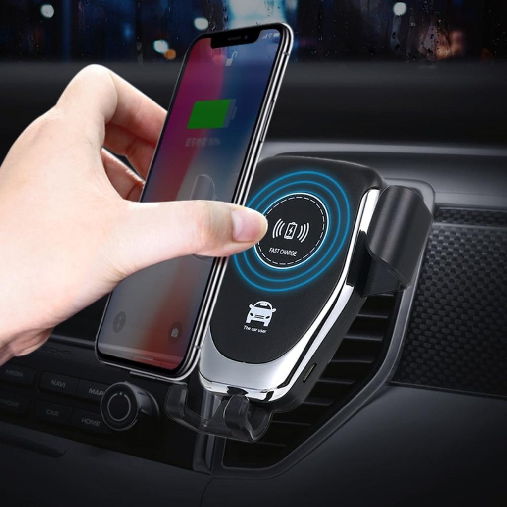 ARX Charge Mount — 10W Wireless Car Charger & Phone Holder | Qi Fast Charge | GPS Mount