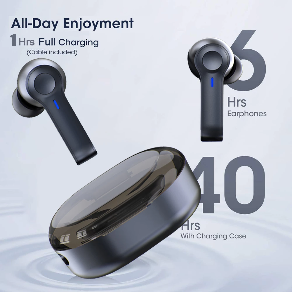 ARX Pods R22 — LED Display True Wireless Earbuds | Bluetooth 5.1 | 3H Playtime