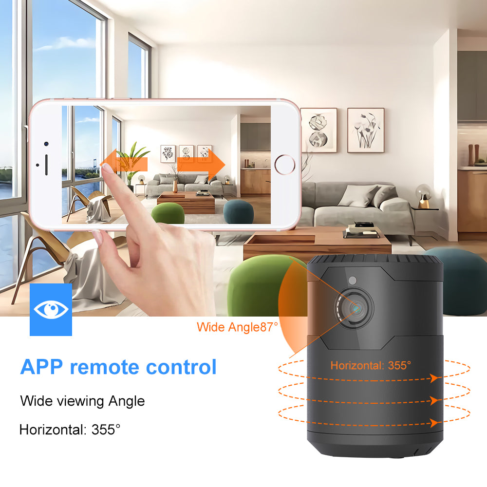 ARX Cam Mini — 1080P Wireless WiFi Security Camera | Night Vision 10m | Motion Detection | Cloud