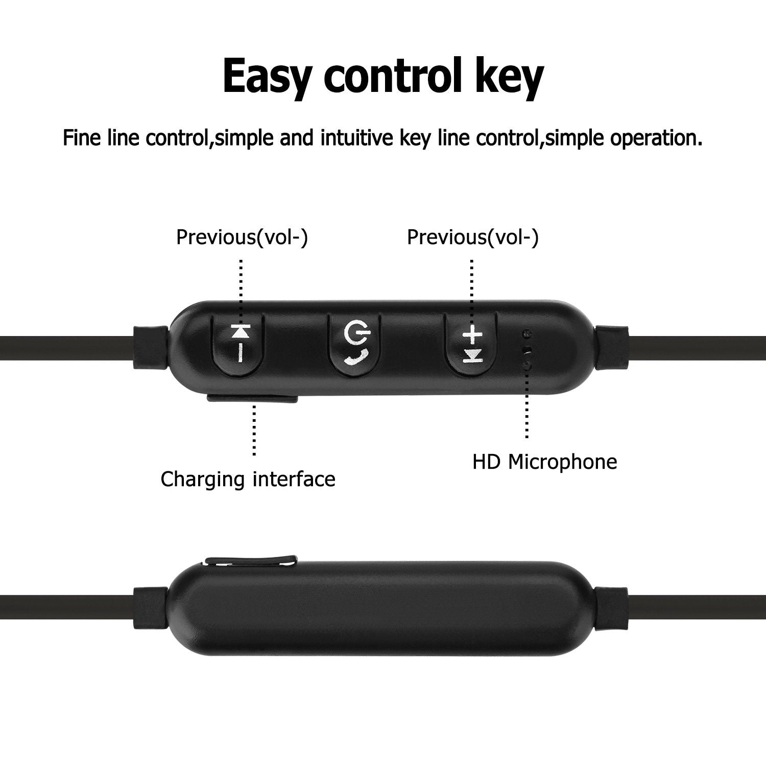 ARX Fit E1 — Wireless Bluetooth Sports Earphones | CVC 6.0 Noise Cancellation | Magnetic | 3H