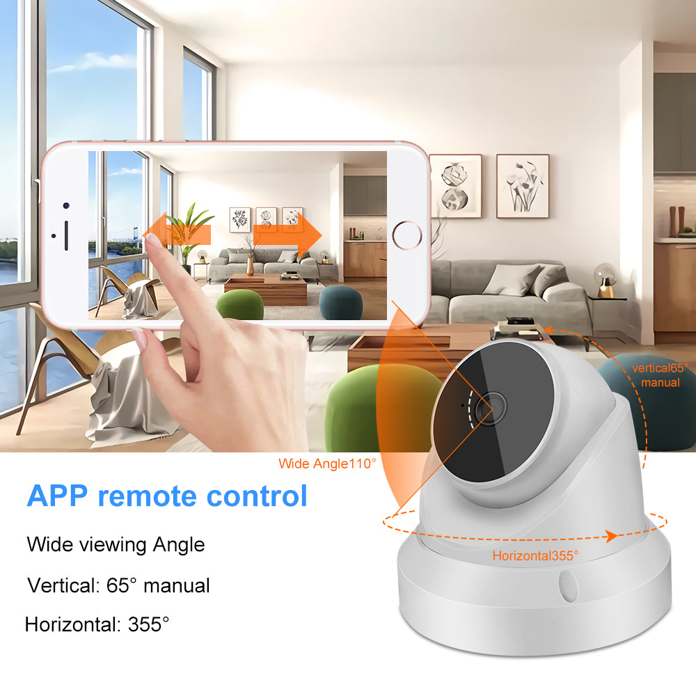 ARX Watch C19 — WiFi Home Security Camera | 1080P | Night Vision | Two-Way Audio