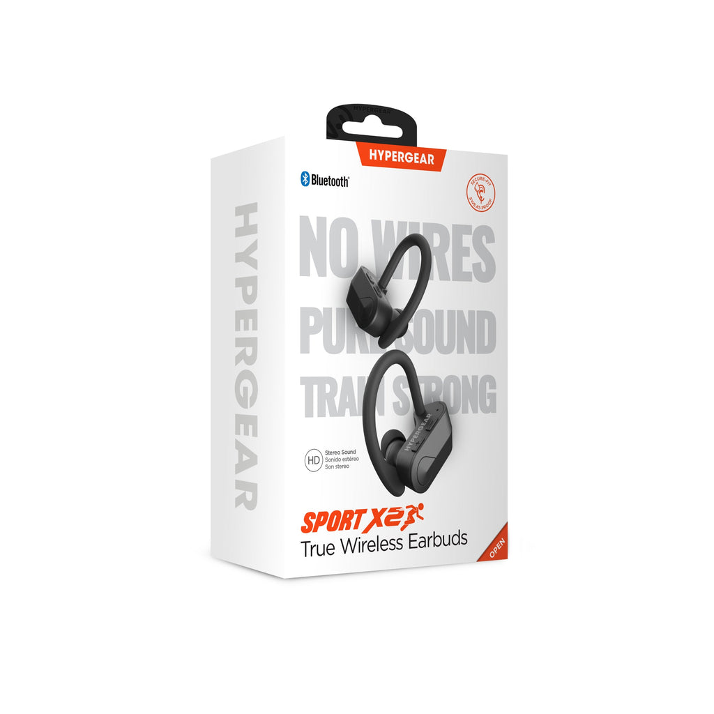 ARX Fit X2 — True Wireless Sport Earbuds | Bluetooth 5.0 | Quick Pair | 4H Playtime | Ear Hooks