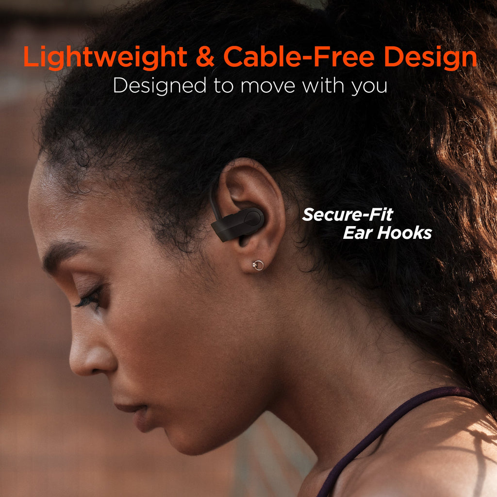 ARX Fit X2 — True Wireless Sport Earbuds | Bluetooth 5.0 | Quick Pair | 4H Playtime | Ear Hooks