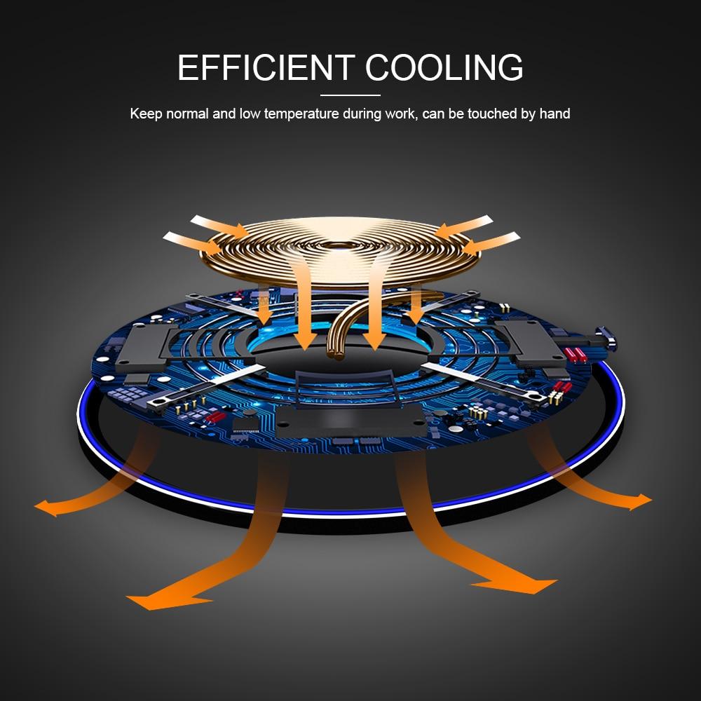 ARX Charge W9 — 30W Ultra-Thin Wireless Charging Pad | USB-C | iPhone 15 & Android