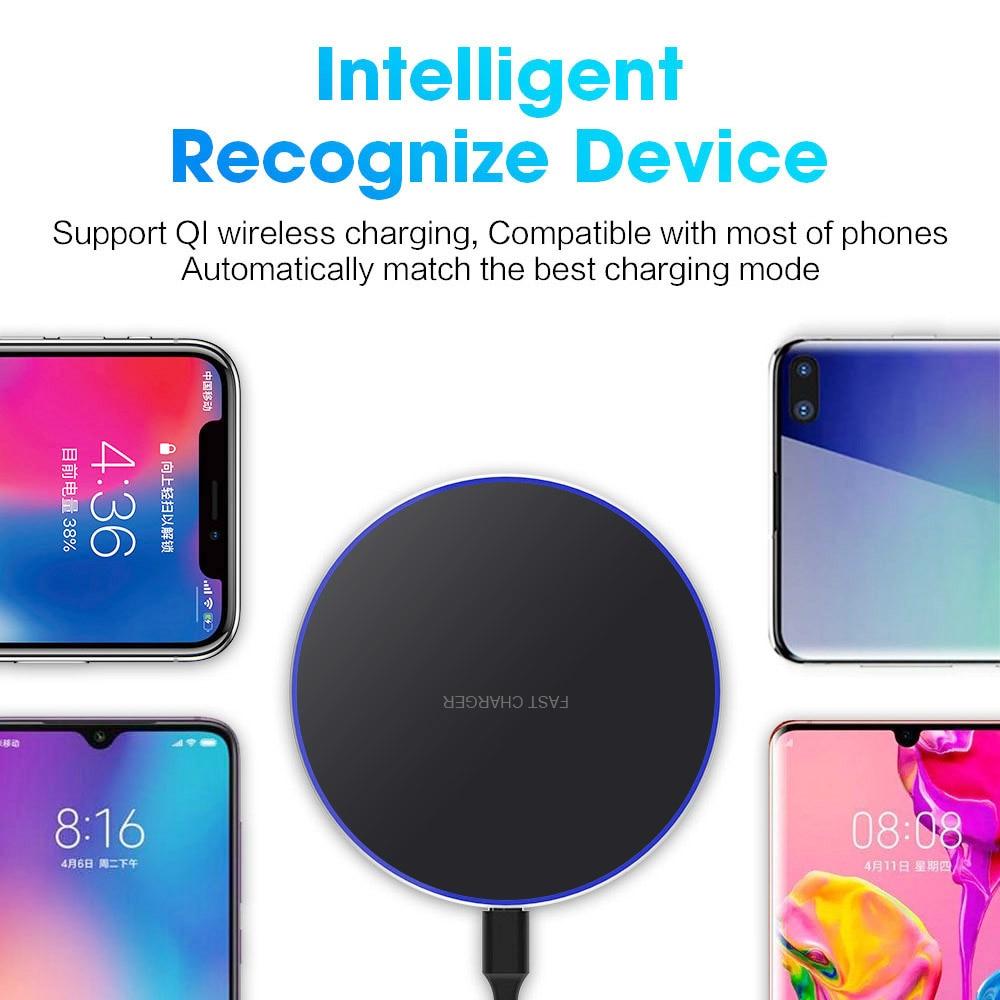 ARX Charge W9 — 30W Ultra-Thin Wireless Charging Pad | USB-C | iPhone 15 & Android