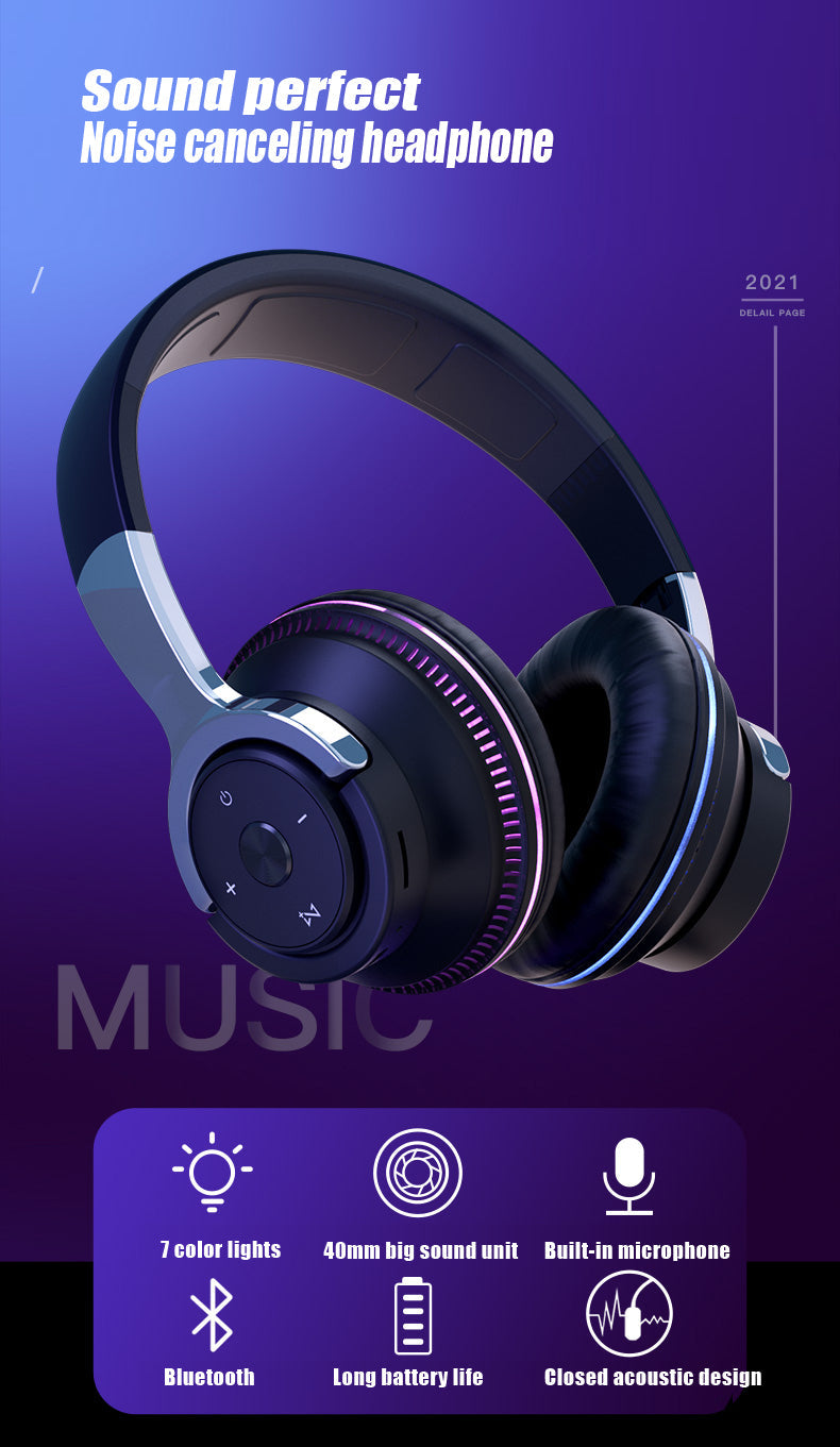 ARX Strike BT — Wireless Bluetooth 5.1 Gaming Headset | 24H Battery | RGB | Noise Cancelling