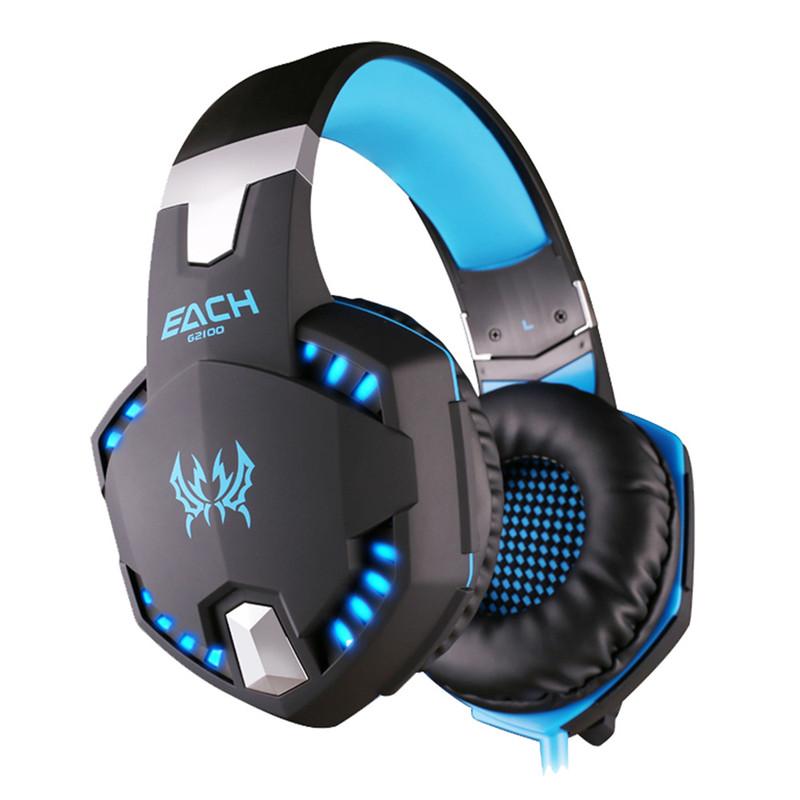 ARX Strike G21 — LED Vibration Gaming Headset | 50mm Driver | Mic | USB + 3.5mm