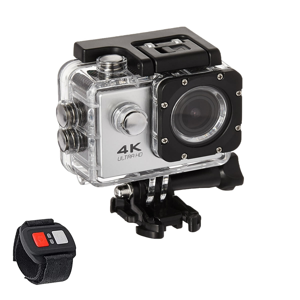 ARX Cam 4K — Ultra HD 4K Action Camera | Waterproof 100ft | WiFi | EIS | RF Remote | 3 Colors